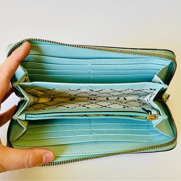 Kate Spade Light Blue Wallet - Picture 5 of 12